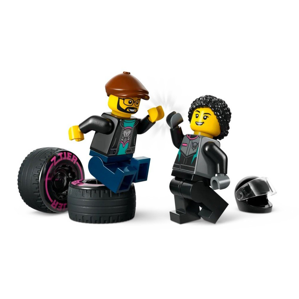 Конструктор Автомобіль для гонки та автовоз LEGO 60406, 328 деталей
