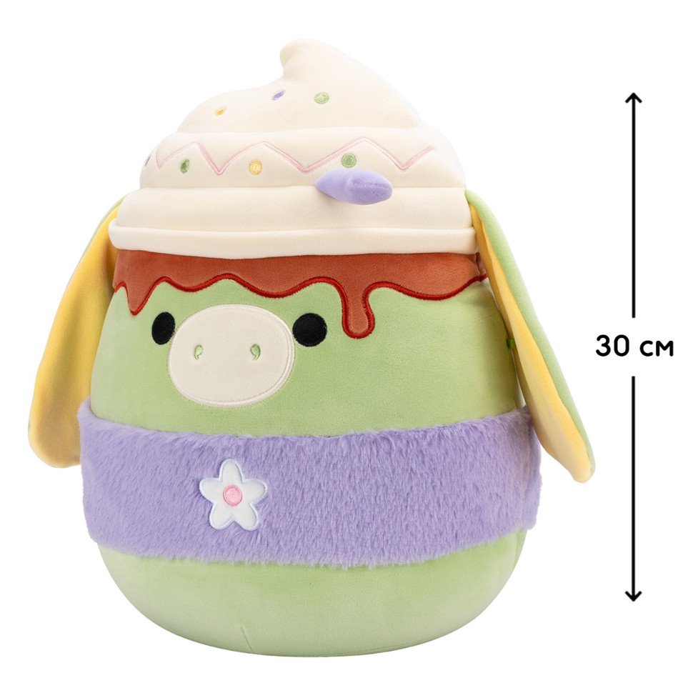 Дитяча м'яка іграшка Віслюк Джуніпер Squishmallows SQER01261, 30 см