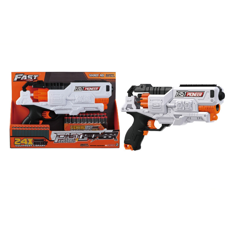 Іграшковий пістолет автоматичний Blaster BIG501 барабанного типу 