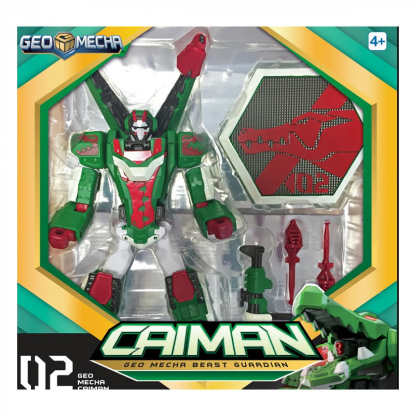Трансформеры robot Caiman Geomecha 324002, 3 в 1