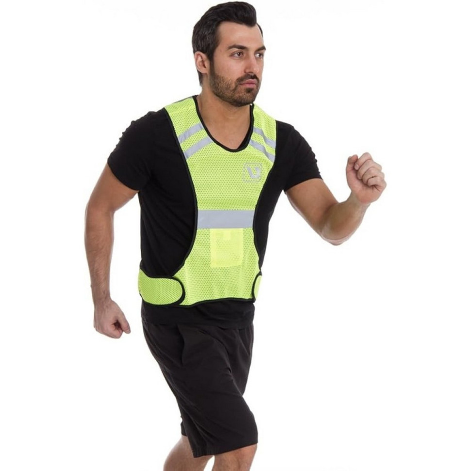 Светоотражающий жилет для бега Reflective vest LiveUp LS3403