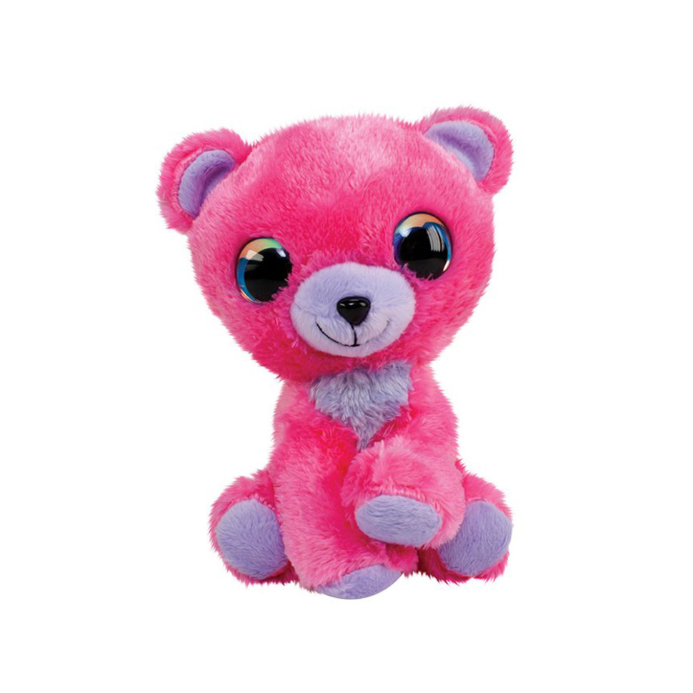 М'яка іграшка Ведмедик Rasberry Lumo Stars 54967, 15 см