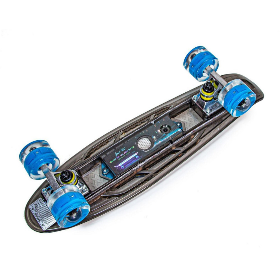 Скейт Penny «Fish Skateboard Original» Bambi 218437944 колеса зі світлом 85 кг