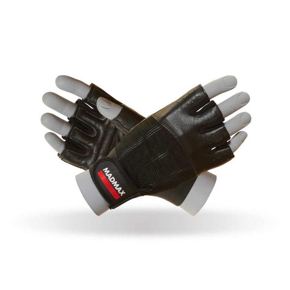 Рукавички для фітнесу MadMax MFG-248-Black_M, M