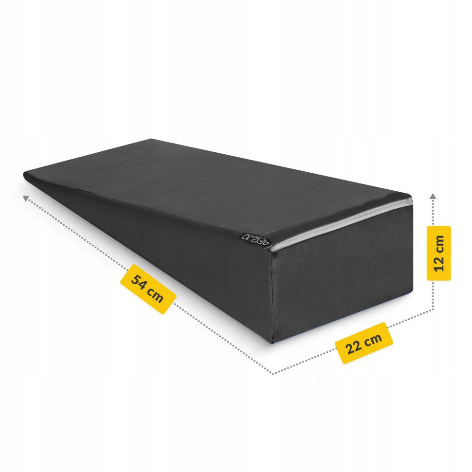Клин для реабилитации и массажа 4FIZJO P-5905973403030 Black 54 x 22 x 12 см