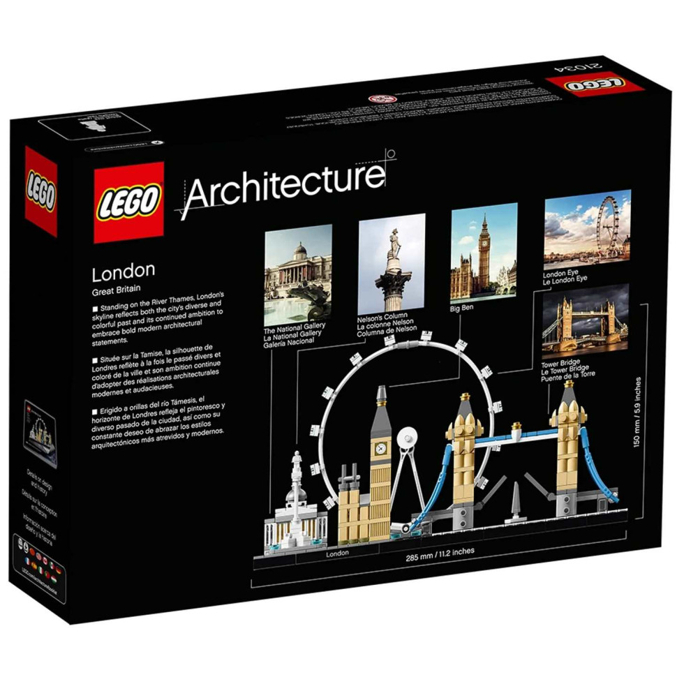 Конструктор LEGO Architecture Лондон 21034