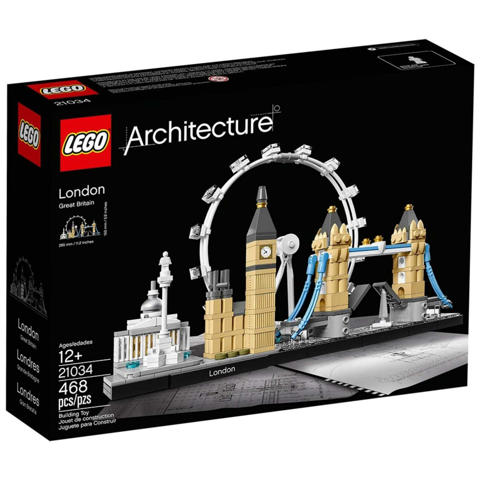 Конструктор LEGO Architecture Лондон 21034