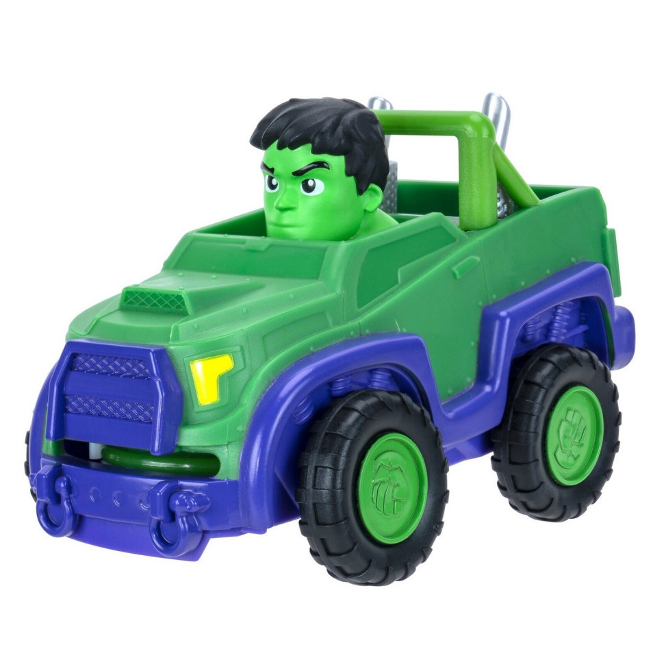 Машинка Spidey Little Vehicle Disc Dashers Hulk W1 Халк SNF0012