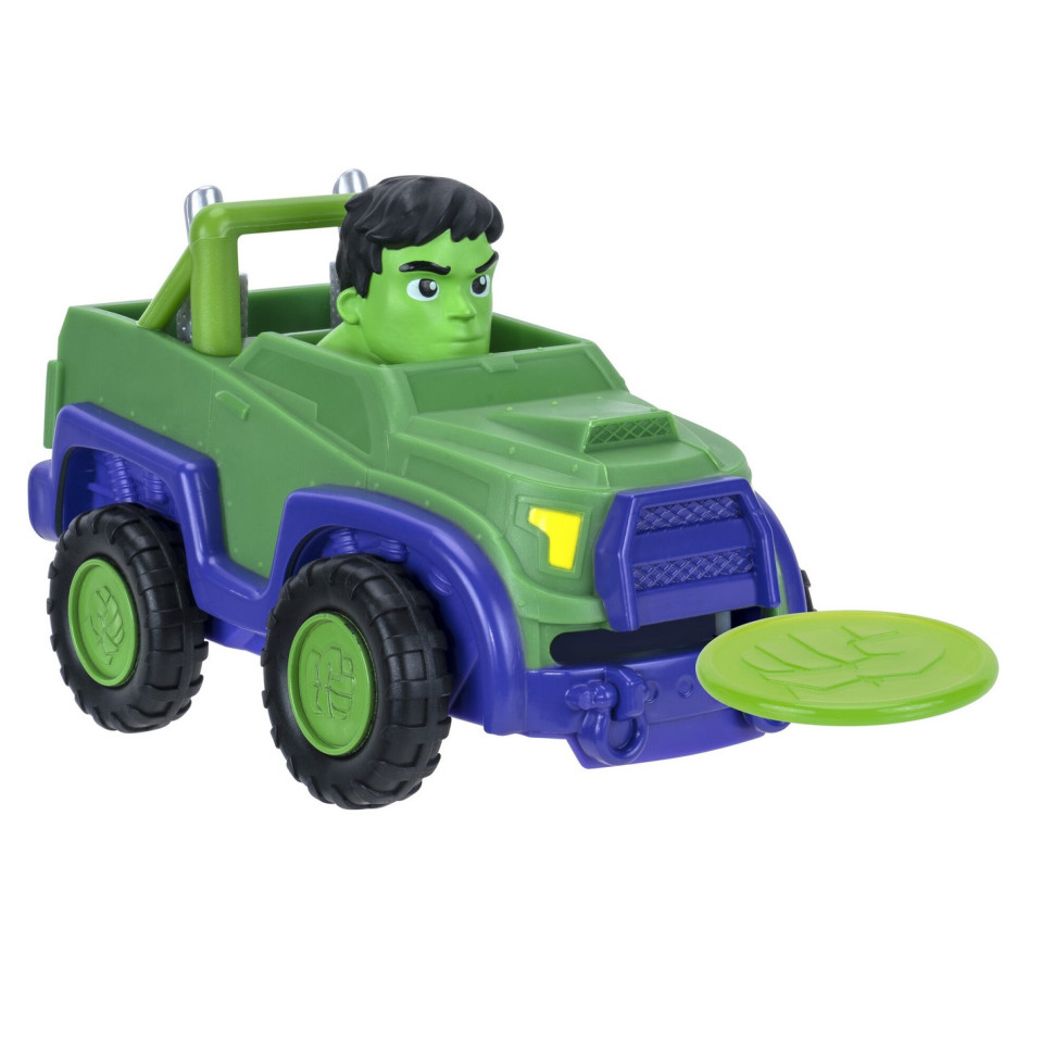 Машинка Spidey Little Vehicle Disc Dashers Hulk W1 Халк SNF0012