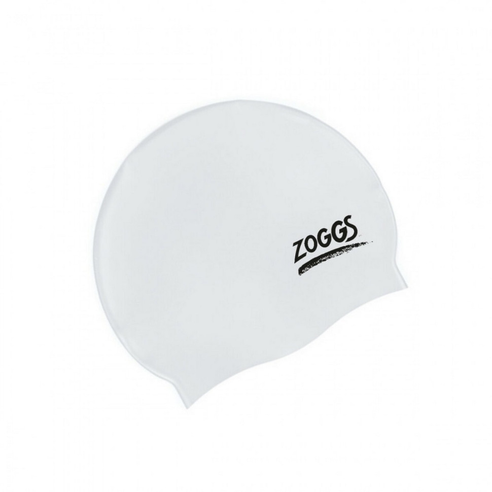 Шапочка для плавания Silicone Cap Zoggs 300772 белая