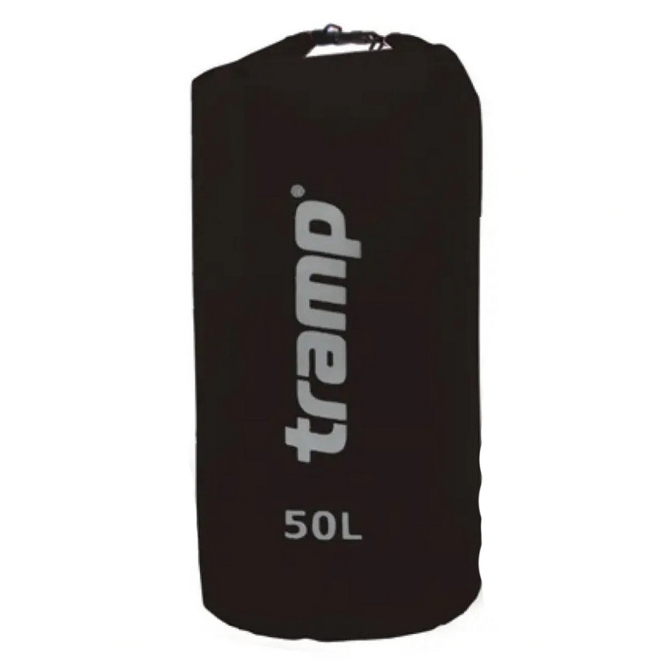 Гермомішок Nylon PVC 50 Tramp TRA-103-black, чорний 50 л