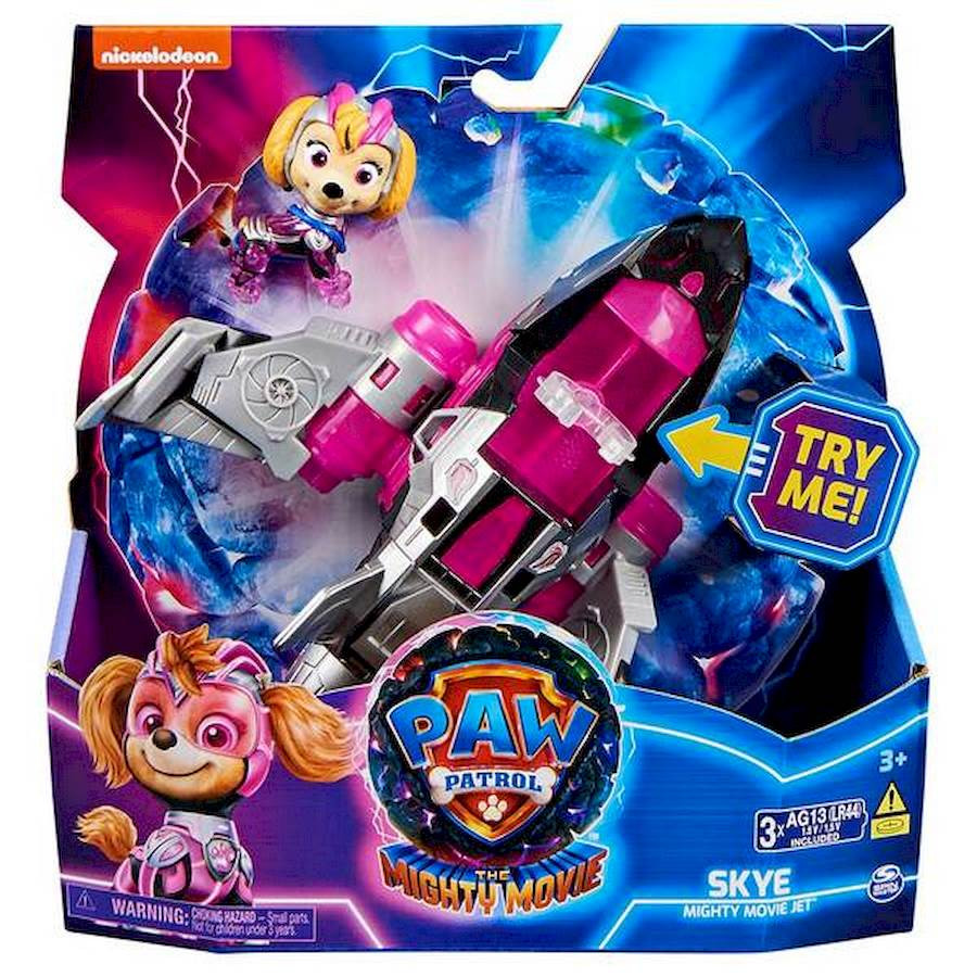 Игровой самолет с фигуркой Скай Spin Master SM17776/6450 со светом и звуком