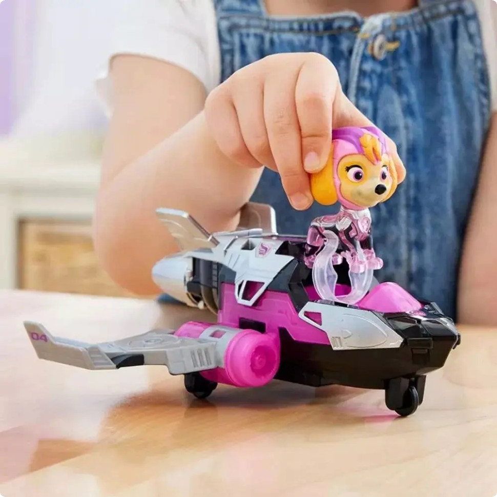 Игровой самолет с фигуркой Скай Spin Master SM17776/6450 со светом и звуком