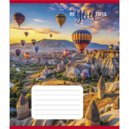 Тетрадь ученическая "Красота природы" Leader 012-500301K-1 в клетку, 12 листов (959050)