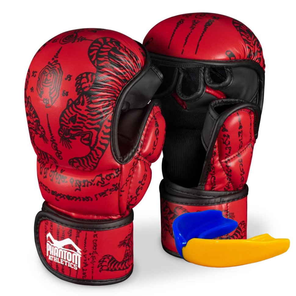 Перчатки для ММА Muay Thai Phantom PHMMAG2705-LXL Red, L/XL (капа в подарок)