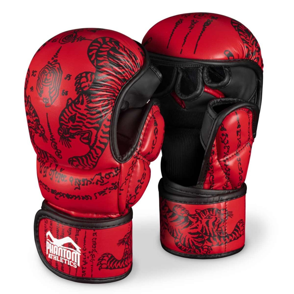 Перчатки для ММА Muay Thai Phantom PHMMAG2705-LXL Red, L/XL (капа в подарок)