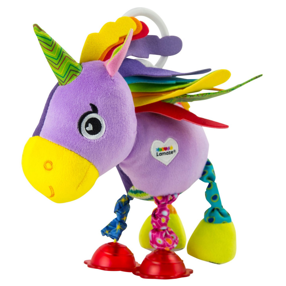 М'яка іграшка-підвіска Єдиноріг Lamaze L27561 шарудить
