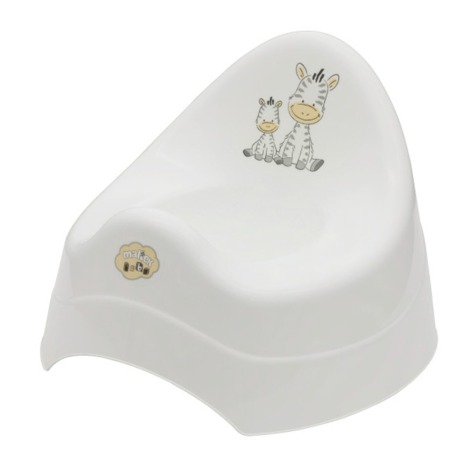 Горщик дитячий Zebra Maltex 6500_60 white, білий