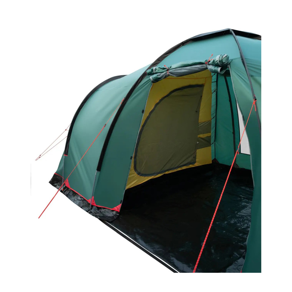 Туристическая палатка Brest 6 (v2) Tramp UTRT-083 зеленый, 6-местный