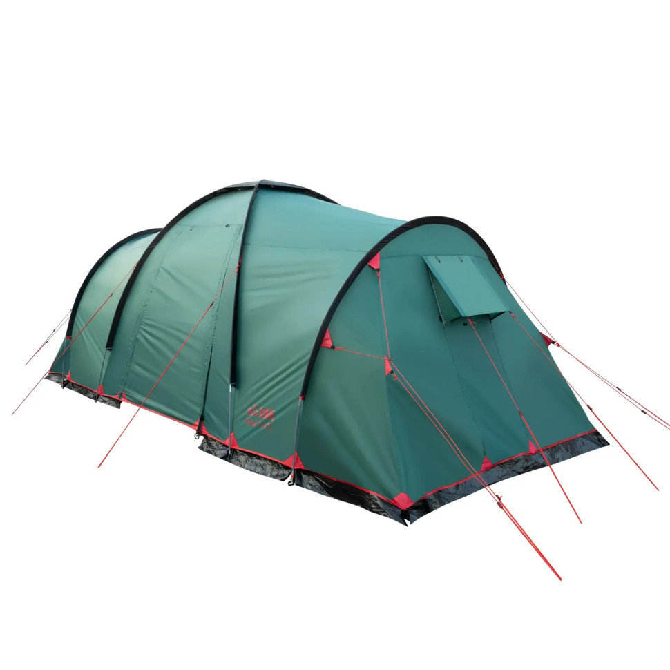 Туристическая палатка Brest 6 (v2) Tramp UTRT-083 зеленый, 6-местный