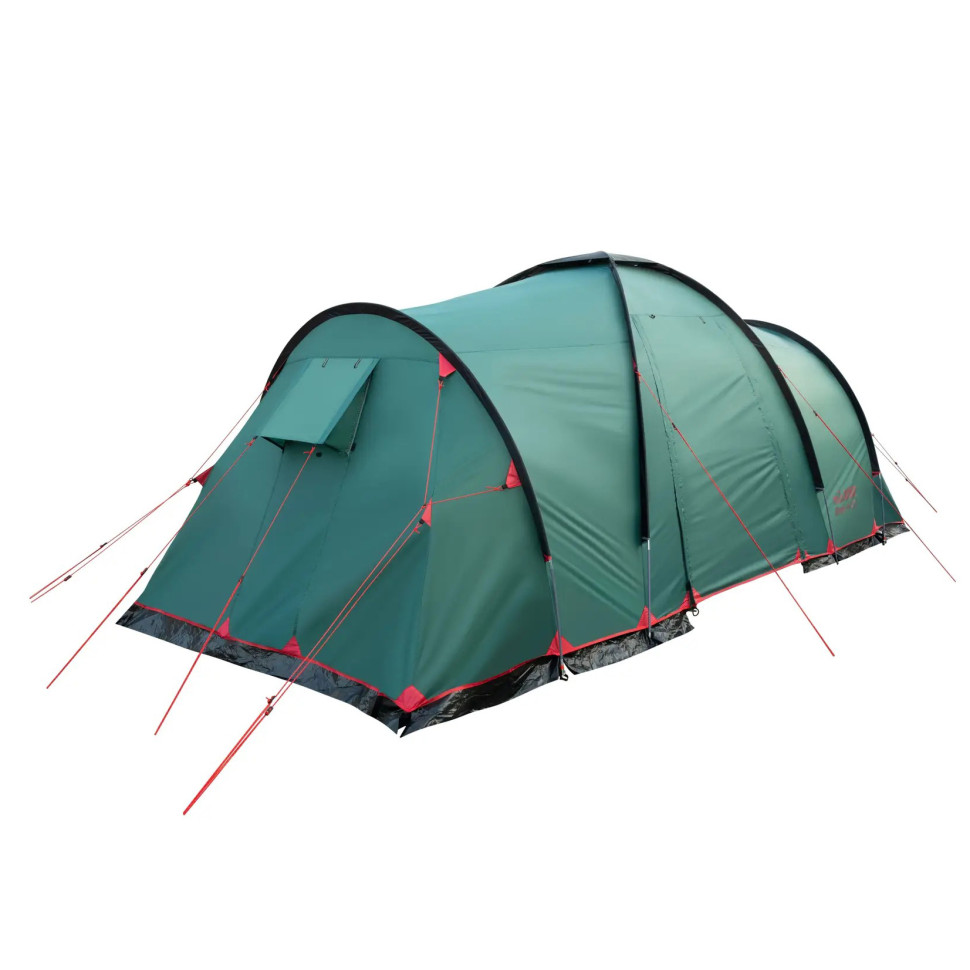 Туристическая палатка Brest 6 (v2) Tramp UTRT-083 зеленый, 6-местный