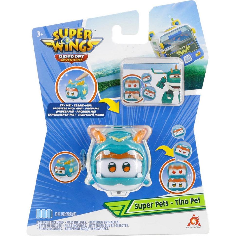 Игровая фигурка Super Pet (Tino pet) Super Wings EU770421 свет