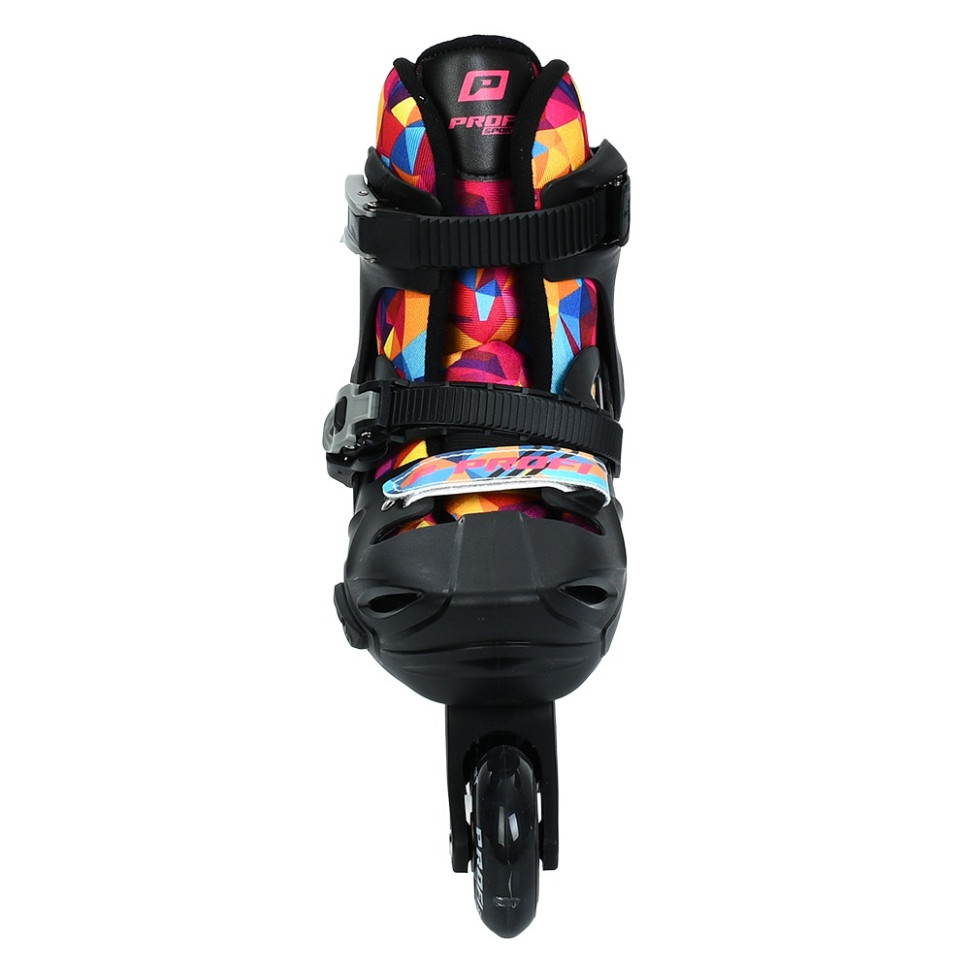 Детские раздвижные ролики Profi A4157-L-B, размер 39-42