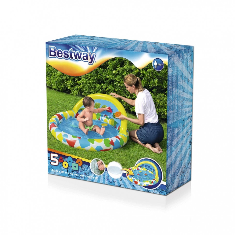 Бассейн надувной Bestway 52378 детский