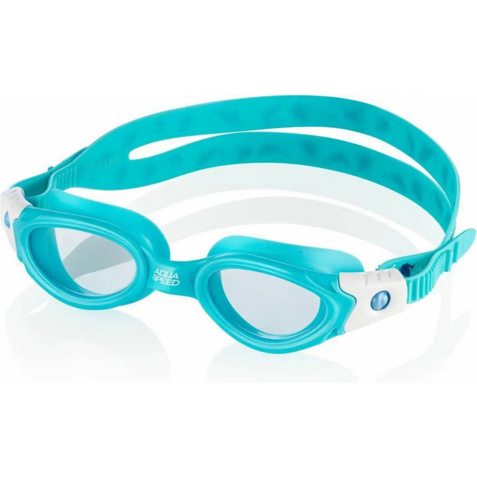 Очки для плавания PACIFIC JR BENDYZZ 8917 Aqua Speed 00000018874 голубой, белый, OSFM