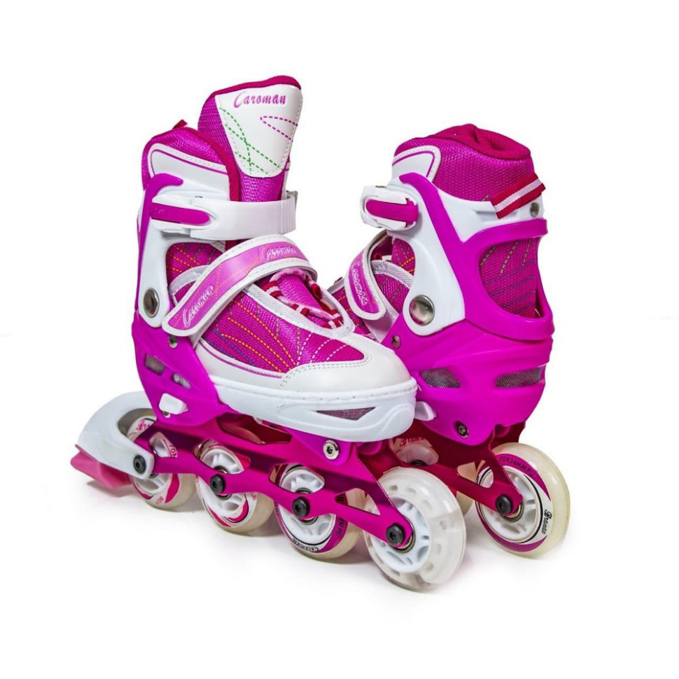 Детские раздвижные ролики Caroman Sport Bambi 348816597-M размер 31-35