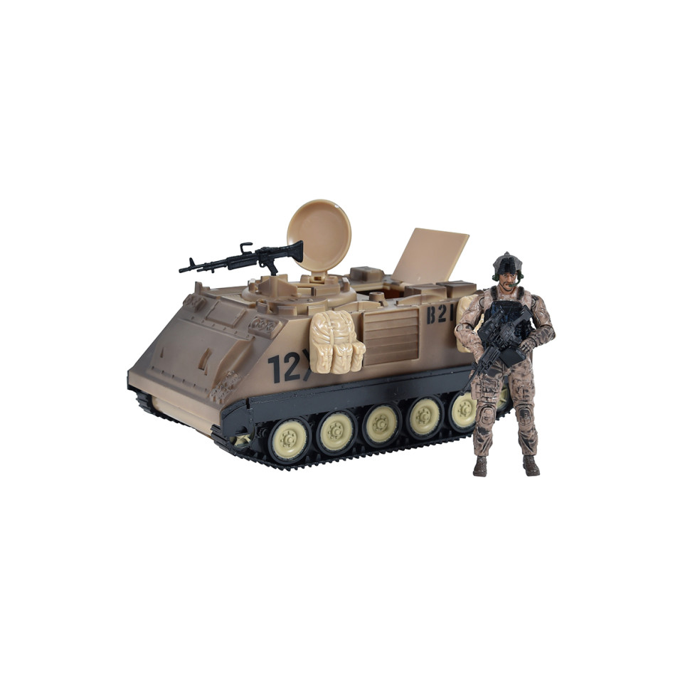 Ігровий набір БРОНЕТРАНСПОРТЕР M113 ELITE FORCE 101857 машина, фігурка, аксесуари
