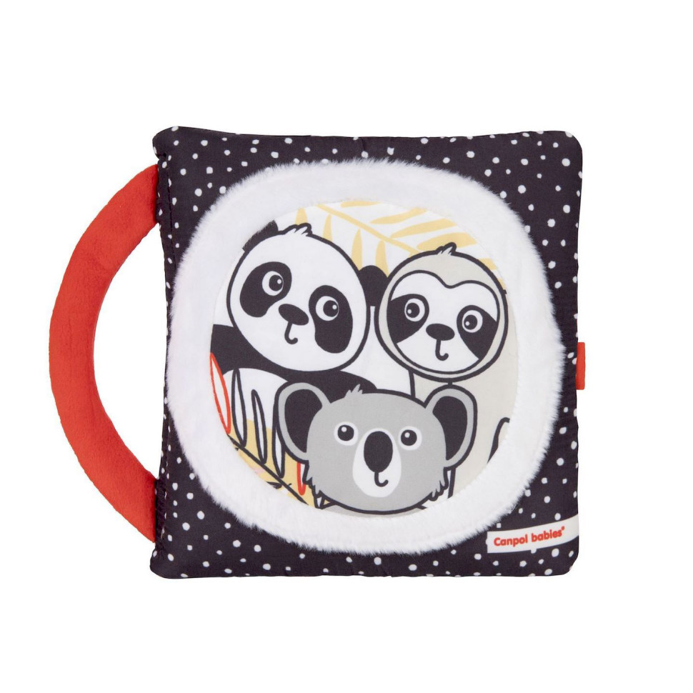 Игрушка-книжечка развивающая Панда BabiesBoo Canpol babies 68/088 рассказывает историю