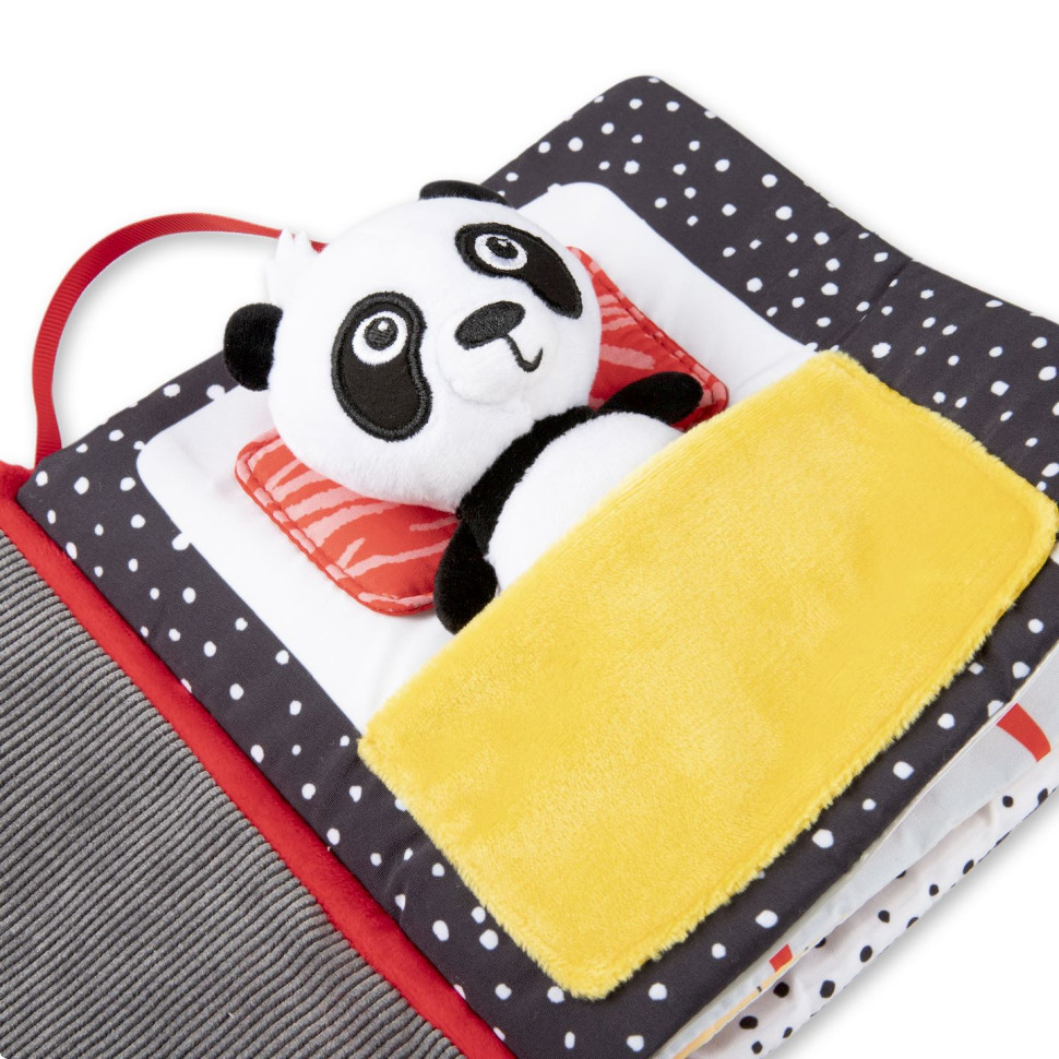 Игрушка-книжечка развивающая Панда BabiesBoo Canpol babies 68/088 рассказывает историю