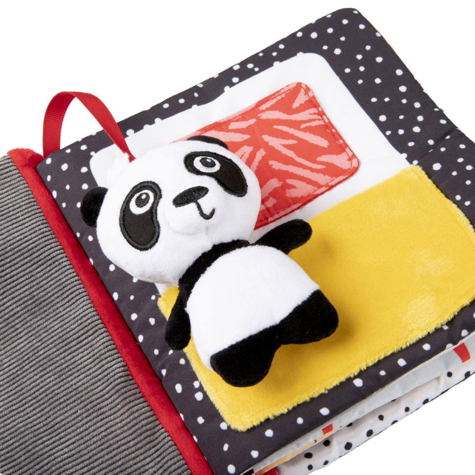 Игрушка-книжечка развивающая Панда BabiesBoo Canpol babies 68/088 рассказывает историю
