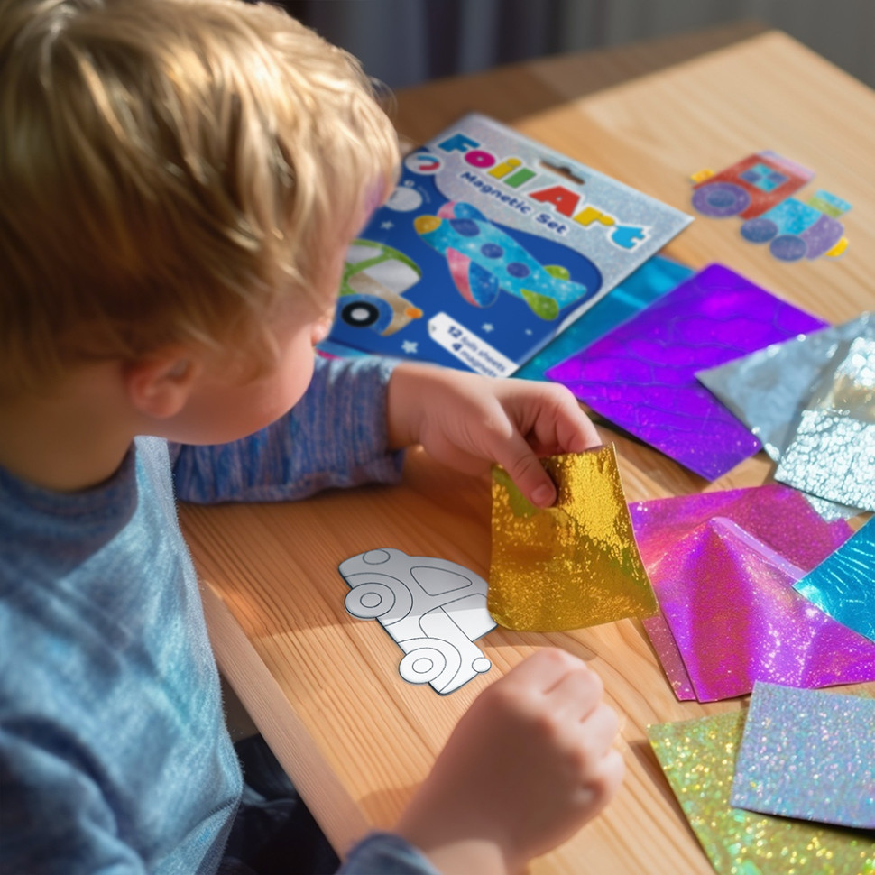 Магнитный набор для творчества с фольгой 