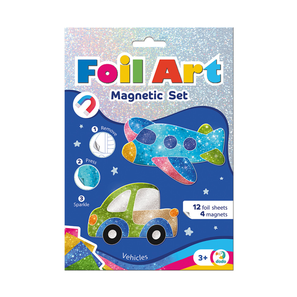 Магнитный набор для творчества с фольгой 