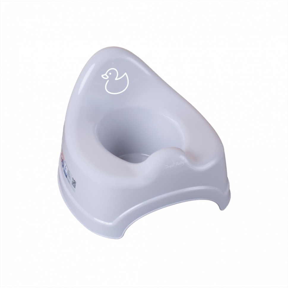 Горщик дитячий Качелька Tega Baby DK-072-122 музичний, світло сірий