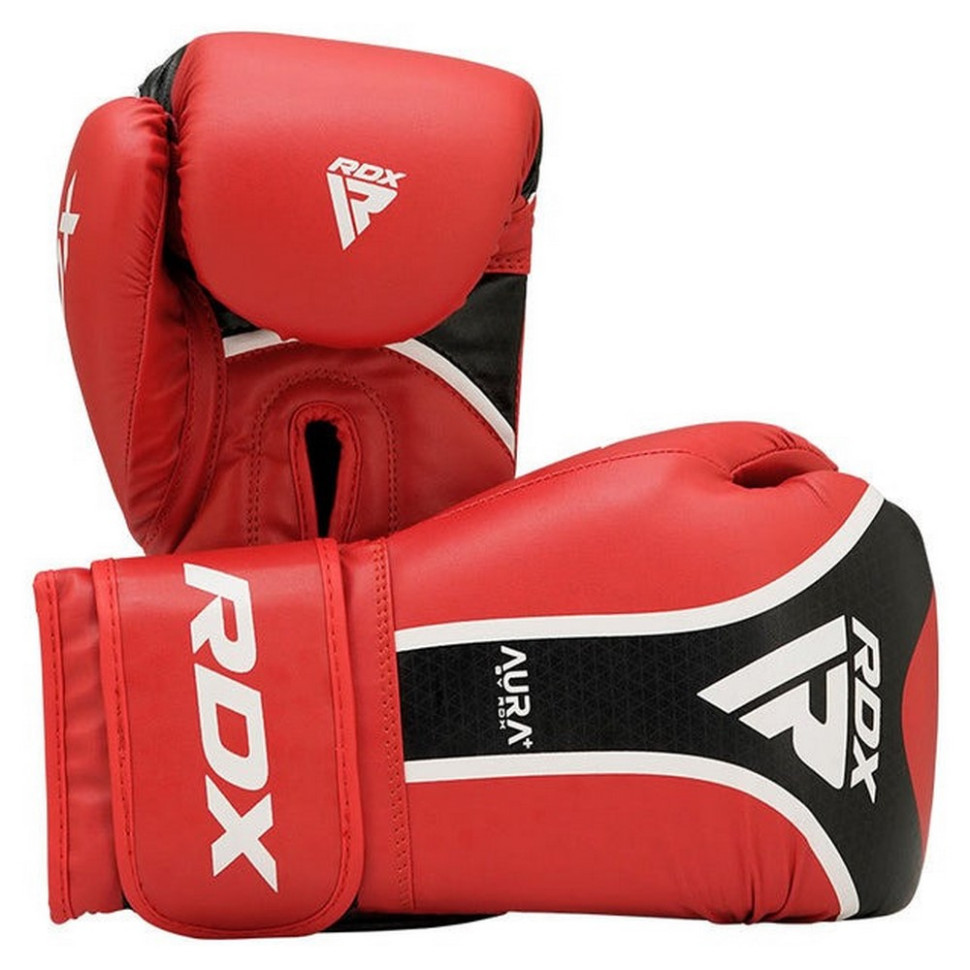 Боксерские перчатки AURA PLUS T-17 RDX Inc Limited BGR-T17RB-16OZ+ Red/Black 16 унций (капа в комплекте)
