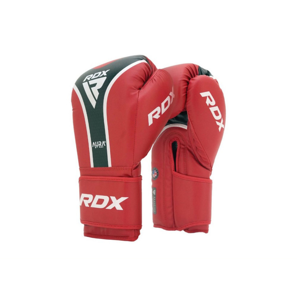 Боксерские перчатки AURA PLUS T-17 RDX Inc Limited BGR-T17RB-16OZ+ Red/Black 16 унций (капа в комплекте)