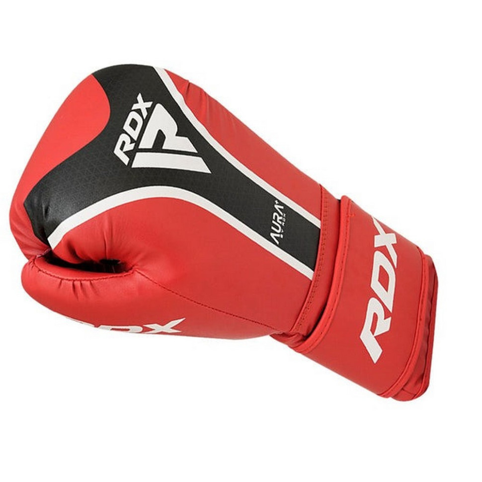 Боксерские перчатки AURA PLUS T-17 RDX Inc Limited BGR-T17RB-16OZ+ Red/Black 16 унций (капа в комплекте)