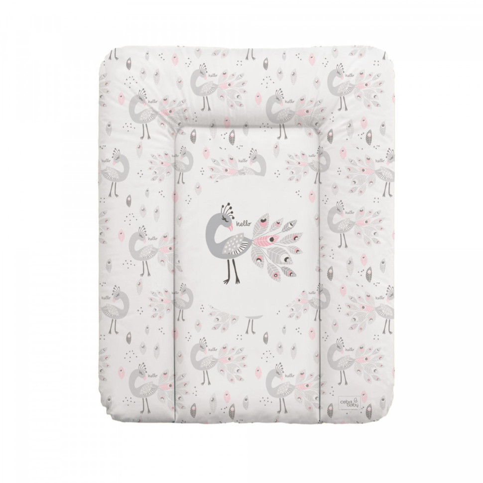 Пеленальний матрац Peacock Cebababy W-143-120-608 Lolly Polly, 50х70 см