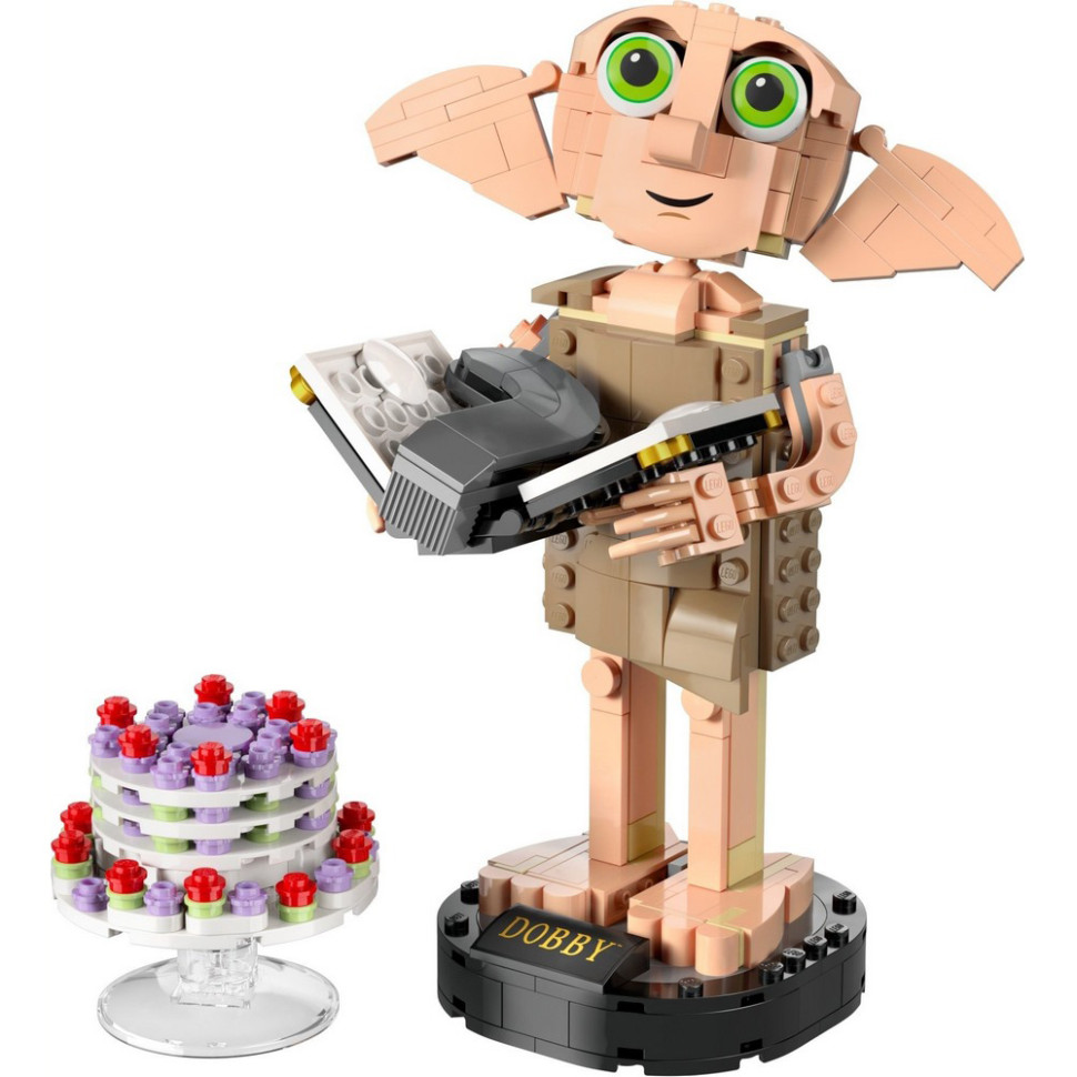 Конструктор Harry Potter Ельф-домовик Добі LEGO 76421, 403 детали