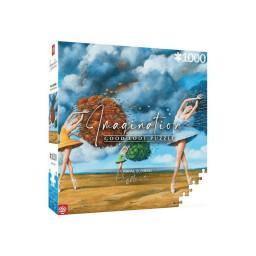 Пазл классический Imagination: Rafal Olbinski The Shape of Color Green Puzzles GoodLoot 5908305243717, 1000 элементов