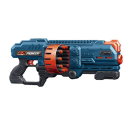Игрушечный пистолет автоматический Blaster BIG917 двойной барабан Игрушечный пистолет автоматический Blaster BIG917 двойной барабан