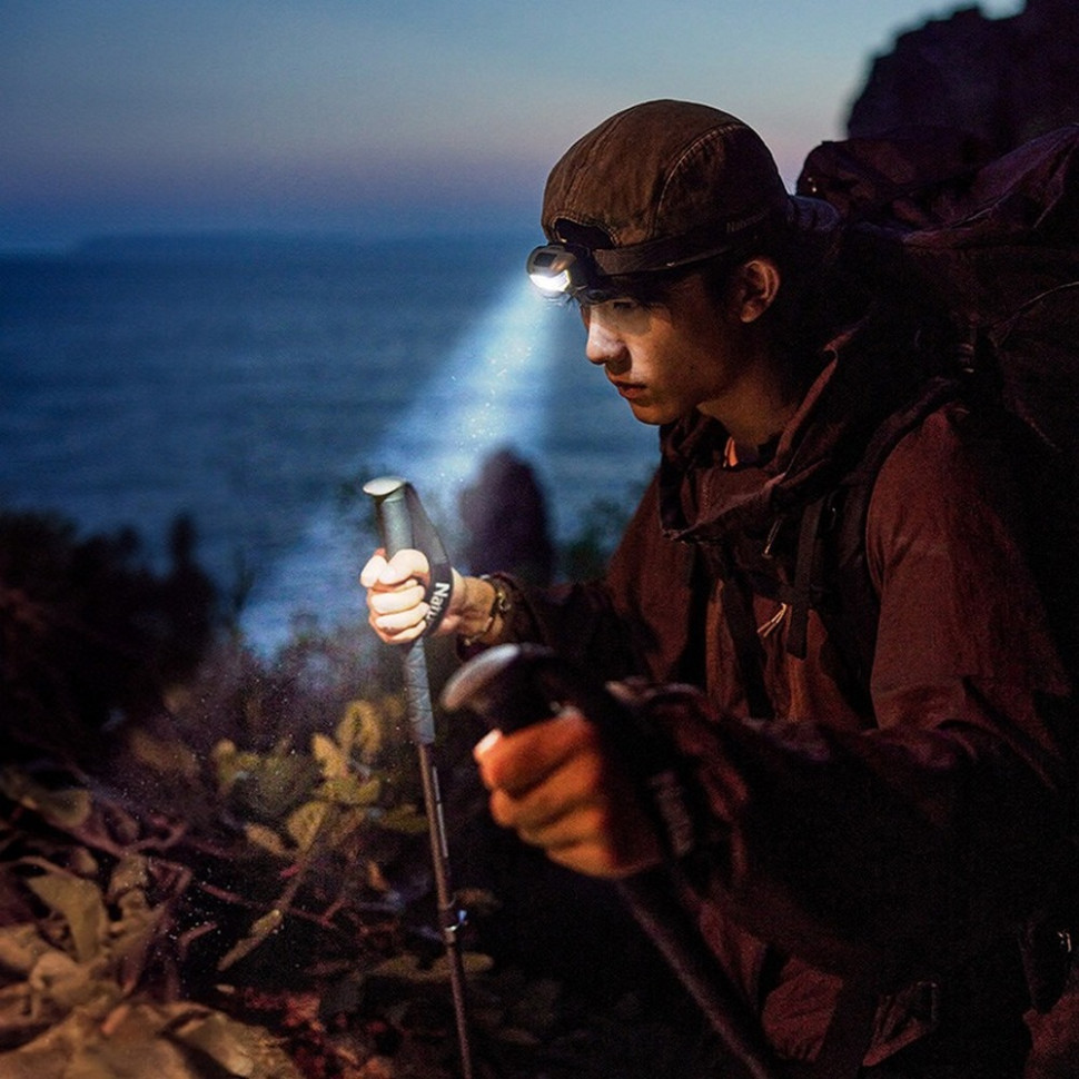Ліхтар налобний CNK2300DQ020 Naturehike 6976023920554 хакі 210 люмен