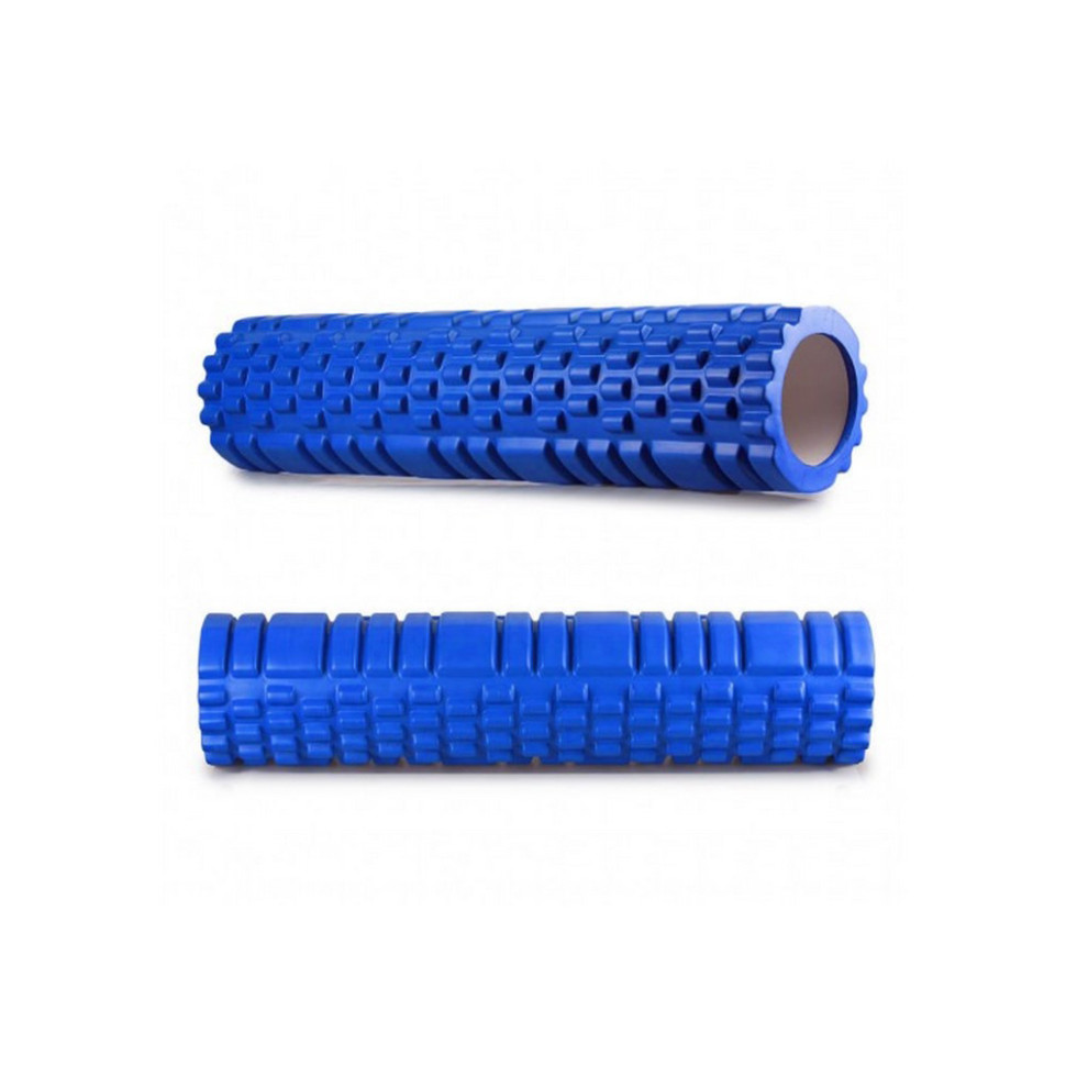 Массажный роллер Grid Roller v.3.1 EasyFit EF-2037-Bl 60 см, синий