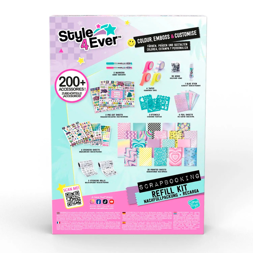 Набор для творчества DIY Style 4 Ever CanalToys OFG283 для скрапбукинга