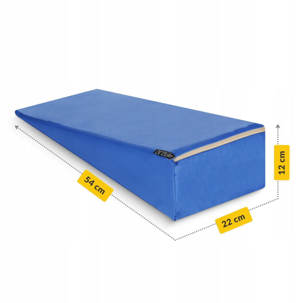 Клин для реабілітації та масажу 4FIZJO P-5905973403023 Blue 54 x 22 x 12 см