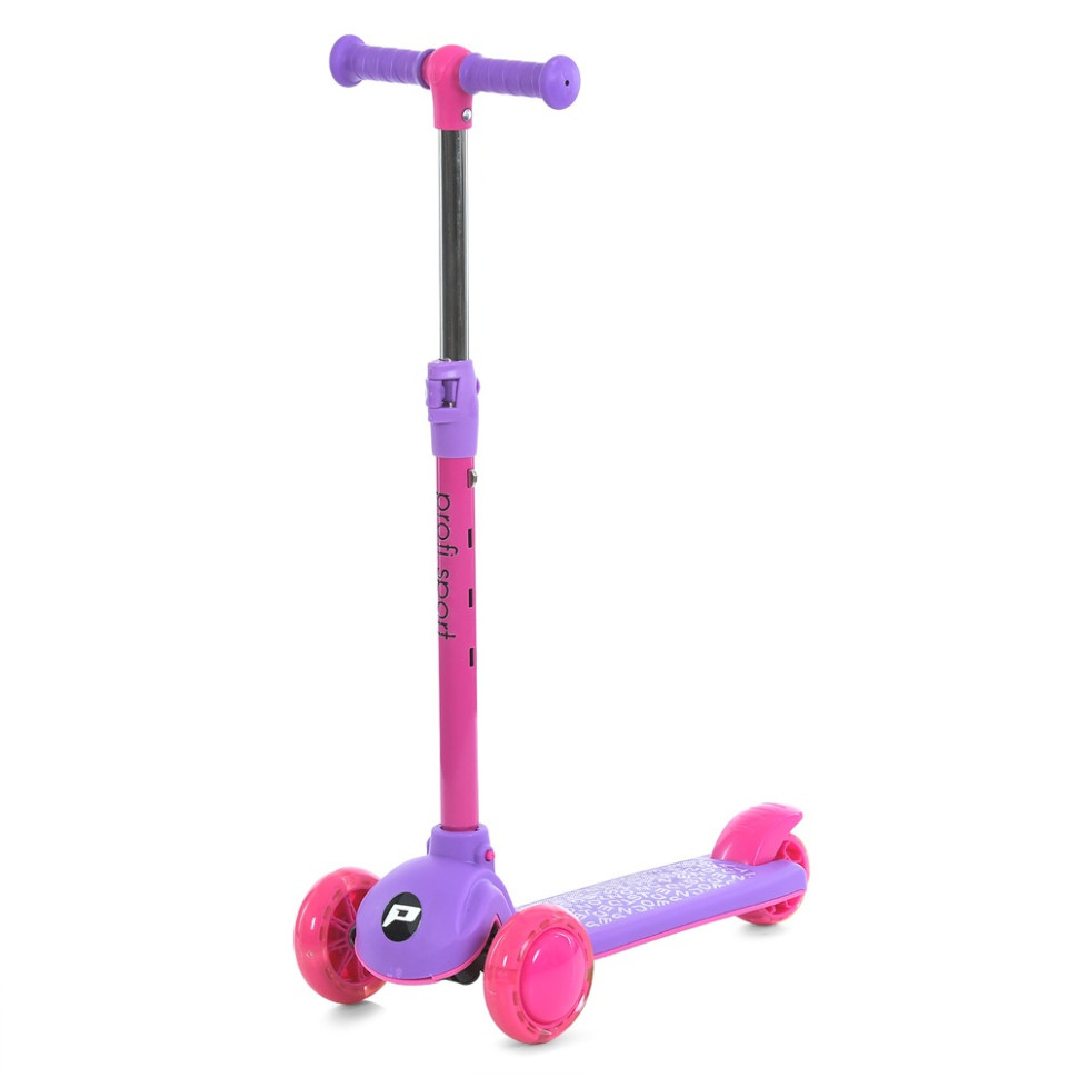 Самокат дитячий триколісний Bambi JR3-139-V, колеса зі світлом