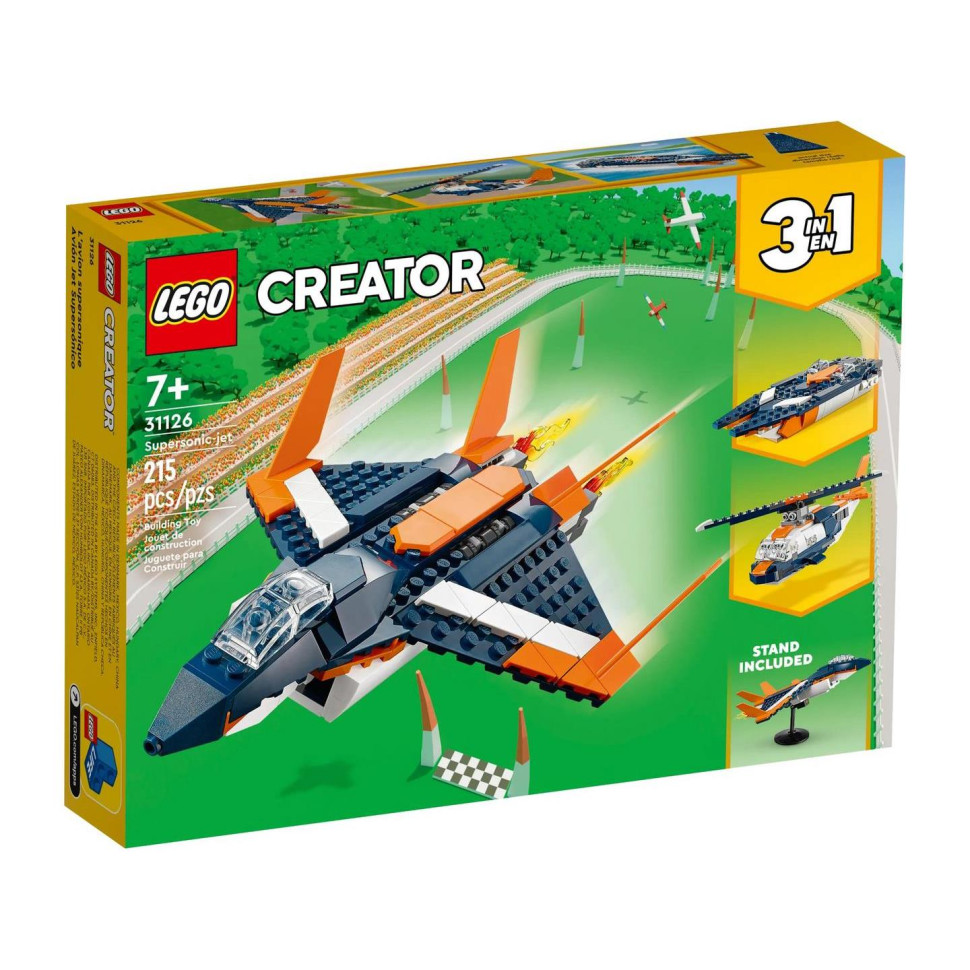 Конструктор LEGO Creator Сверхзвуковой самолёт 31126